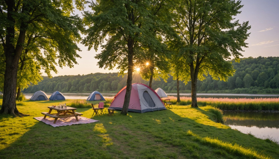 Campings en bord de rivière en haute-loire