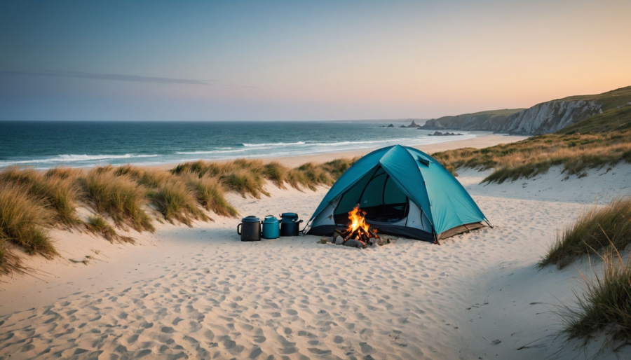 Séjour en camping dans le finistère sud